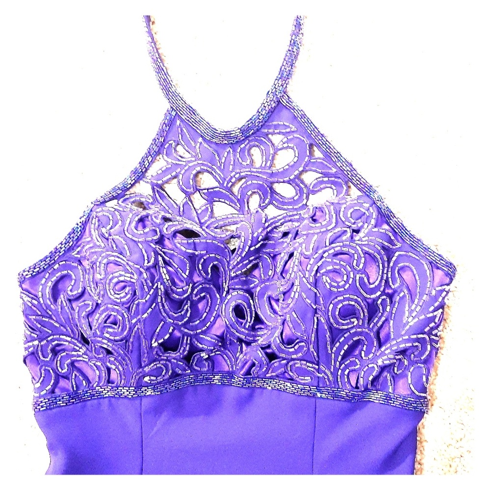 Purple gown/dress